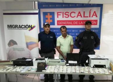 Capturado jefe de organización que falsificaba documentos a extranjeros