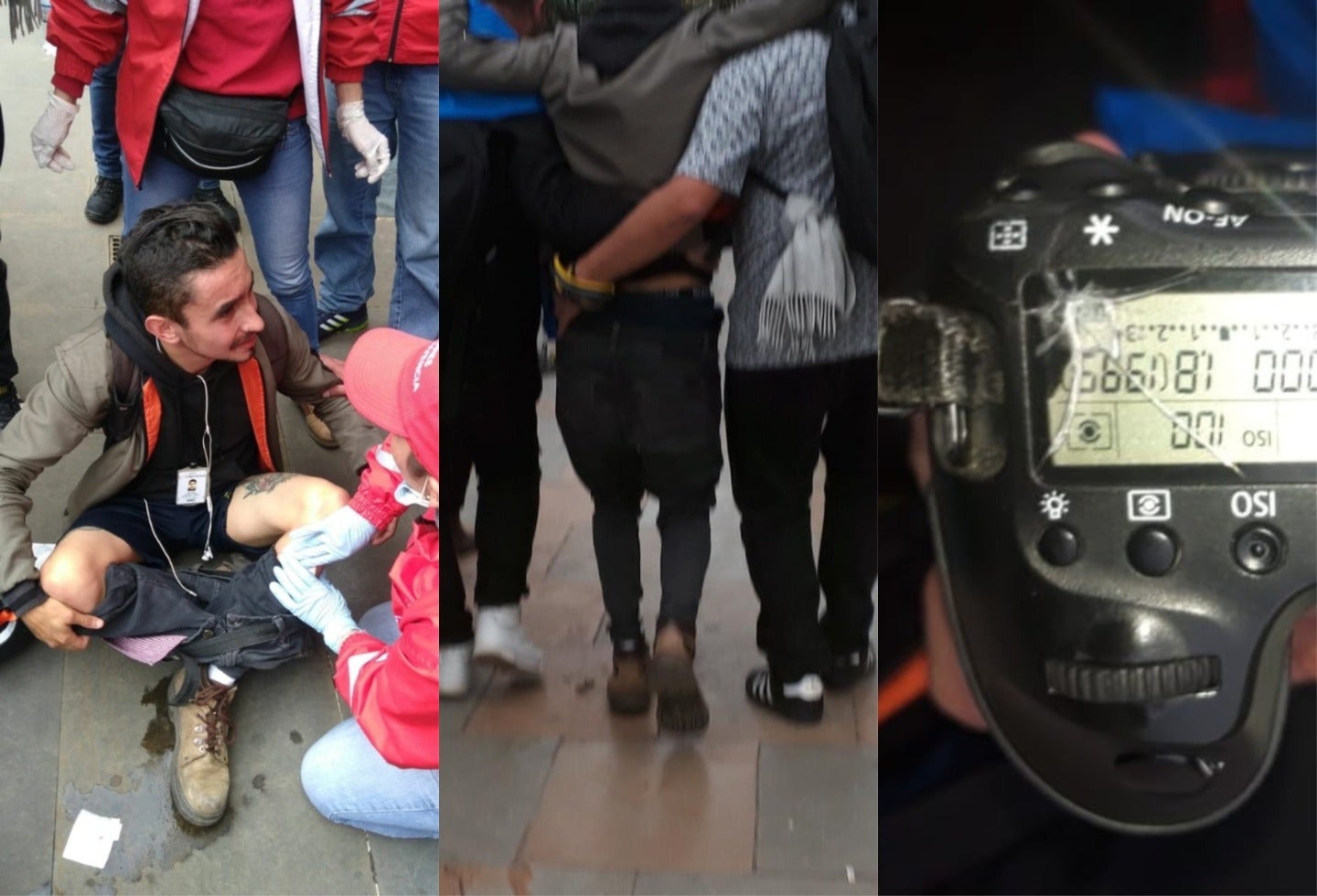 Fotógrafo agredido