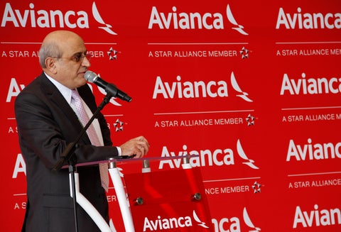 Germán Efromovich, ex presidente de la junta directiva de Avianca