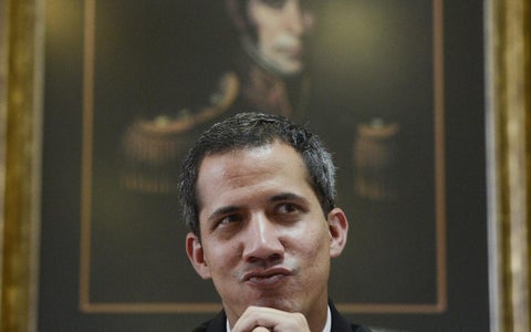 Juan Guaidó, presidente interino de Venezuela