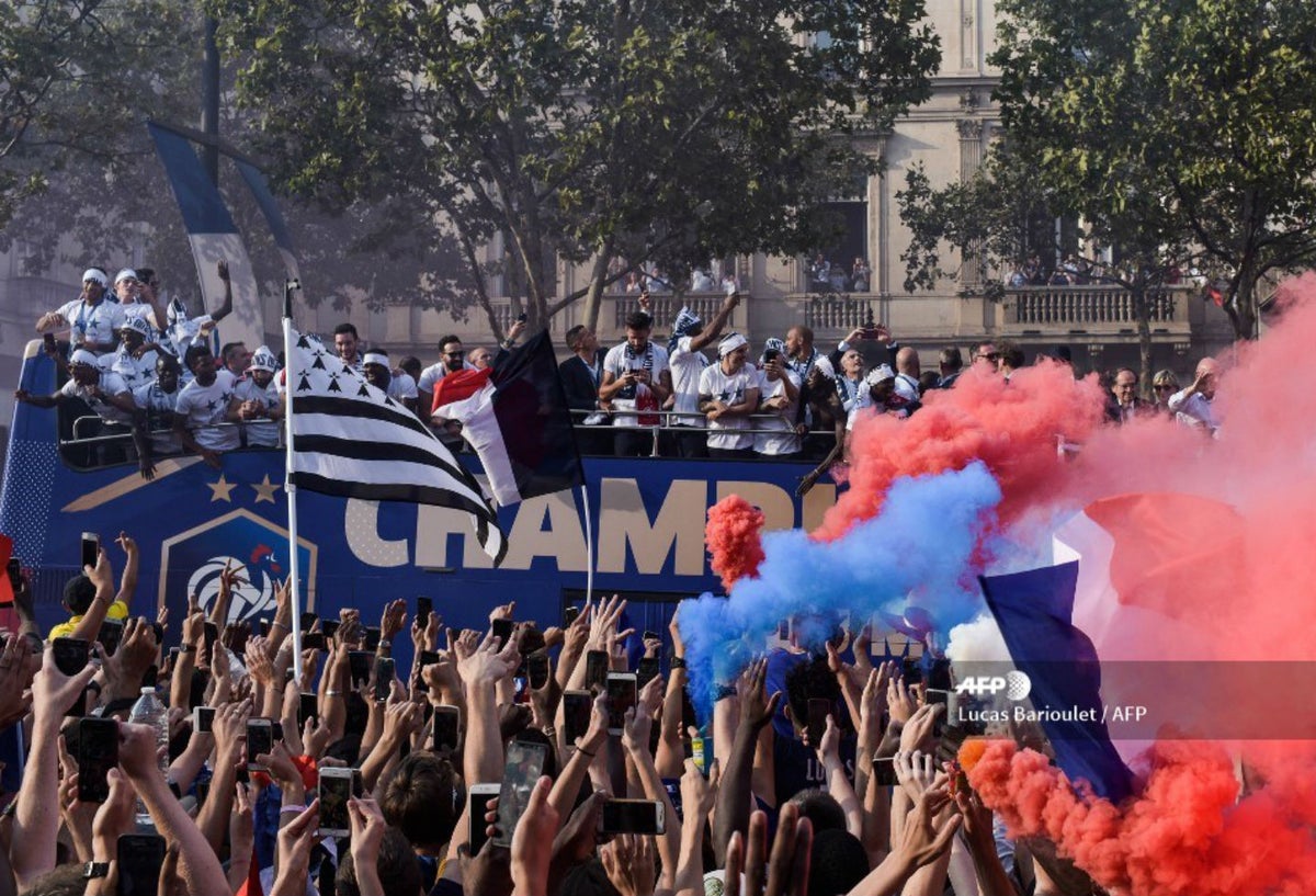 Hinchas Selección de Francia