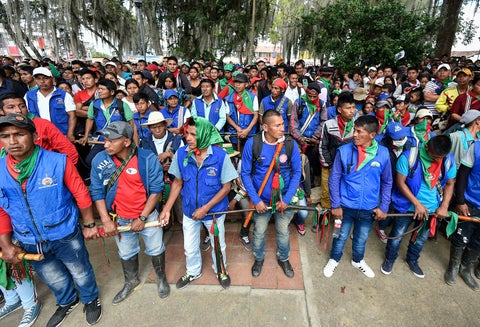 Indígenas del Cauca