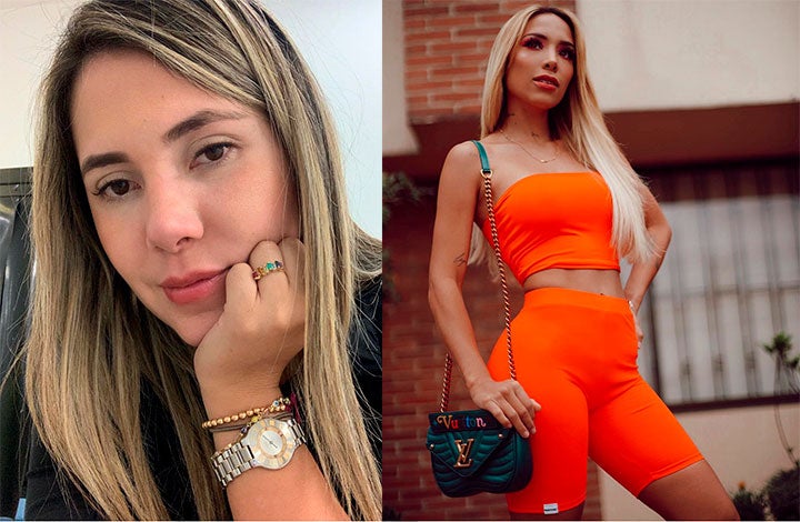 Dayana Jaimes y Luisa Fernanda W