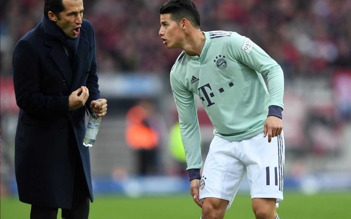 James Rodríguez, jugador colombiano