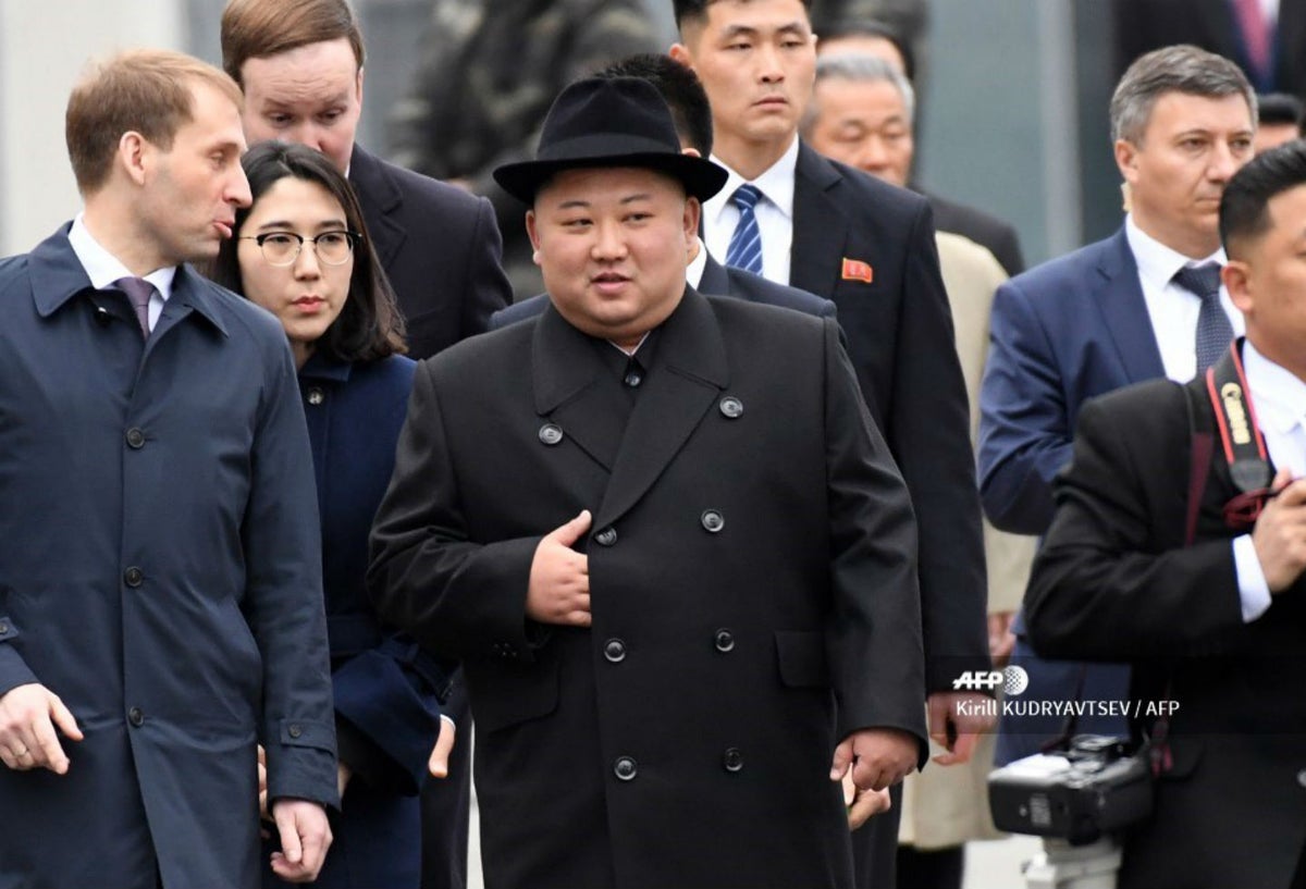 Kim Jong Un, previo a su viaje a Rusia