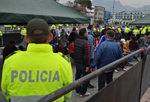 Captura masiva de ladrones en Bogotá