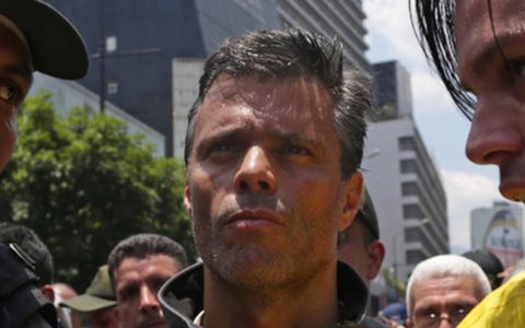 Leopoldo López, líder opositor venezolano.
