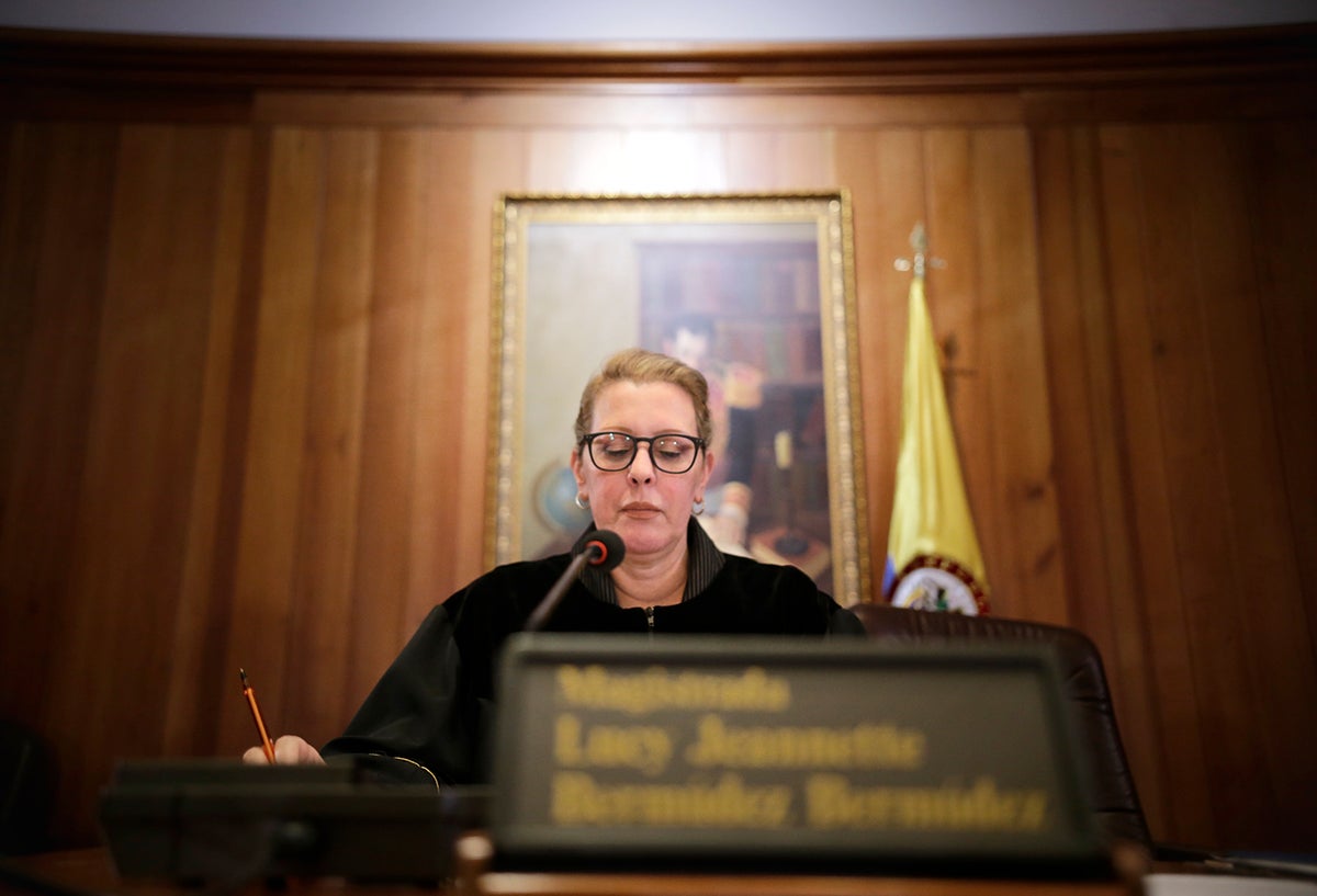 Lucy Jeannette Bermúdez, presidenta del Consejo de Estado
