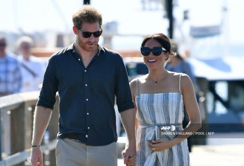 Meghan Markle y el príncipe Harry