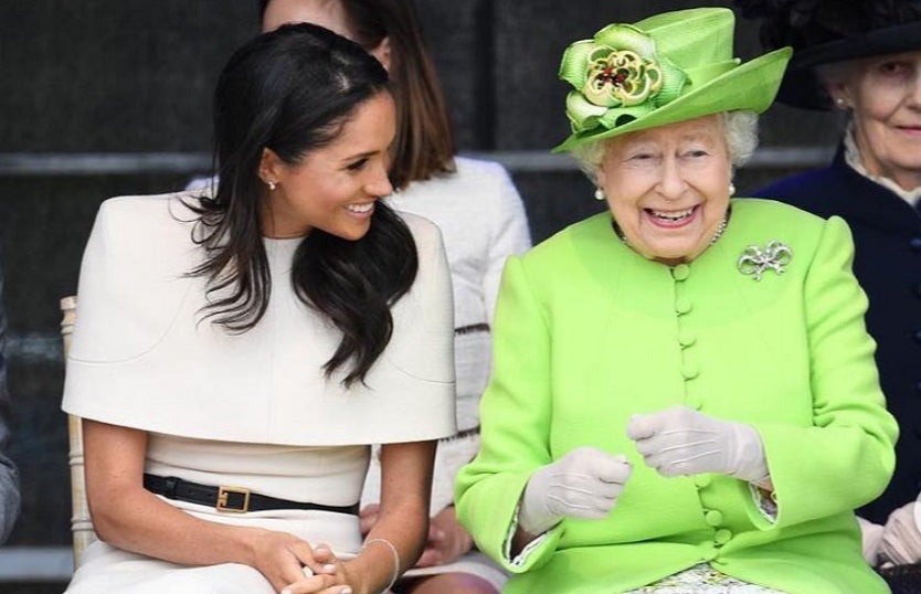 Meghan y la reina