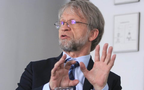 Antanas Mockus, exalcalde de Bogotá