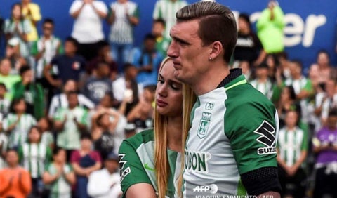 Daniela Rendón y Franco Armani