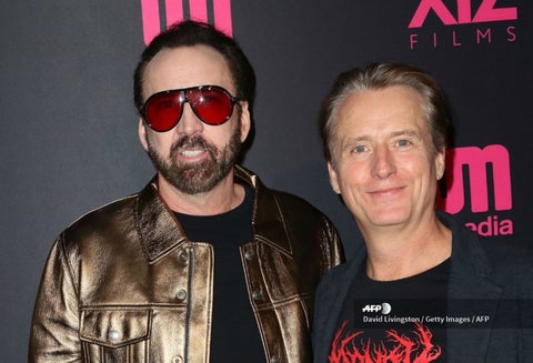 Nicolas Cage junto a Linus Roache