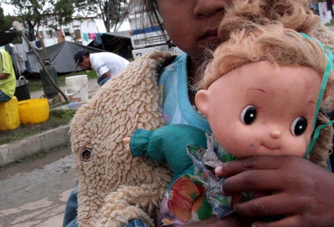 Niña indígena (Imagen de referencia, no corresponde a la realidad)