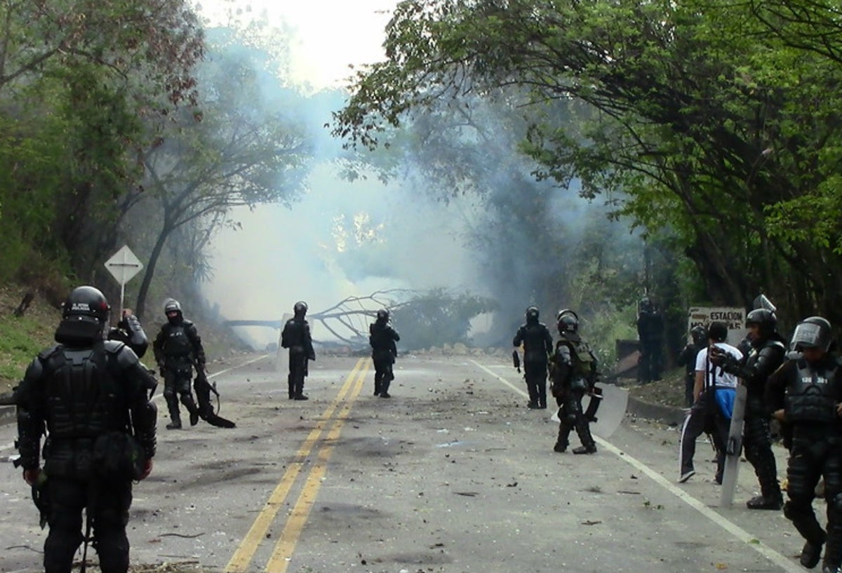 Esmad despeja vía Panamericana