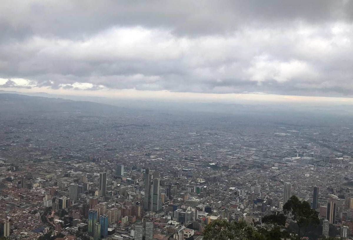Esta es la panorámica de Bogotá del domingo 31 de marzo.