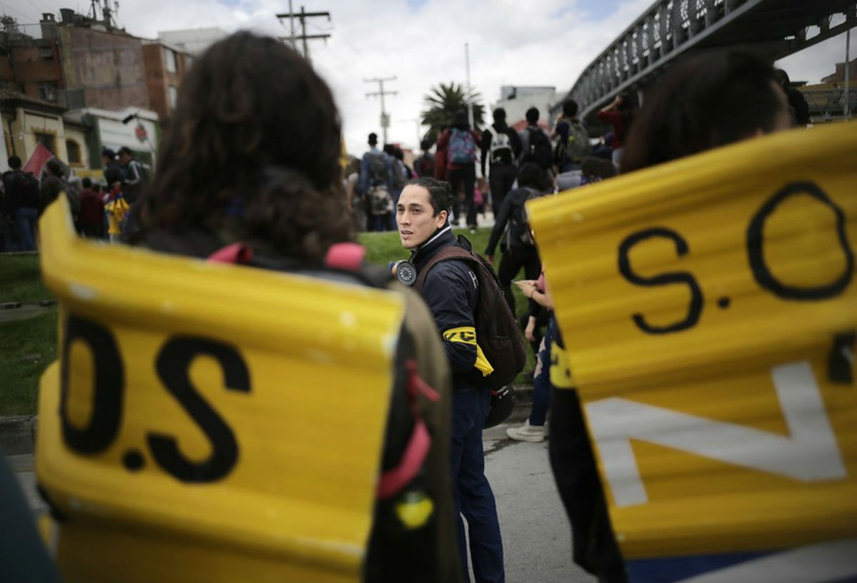 Paro Nacional en Bogotá