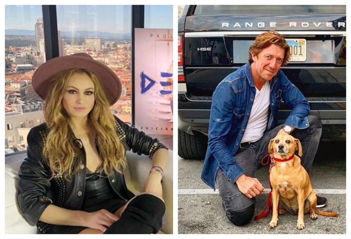 Paulina Rubio y su ex esposo Nicolás Vallejo-Nagera, más conocido como "Colate".