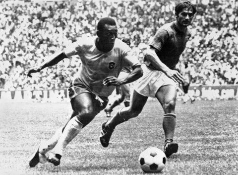 Pelé en el Mundial de México 1970