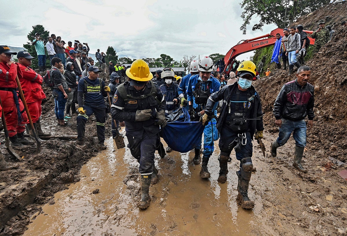 Las labores adelantadas en Rosas (Cauca) tras el deslizamiento