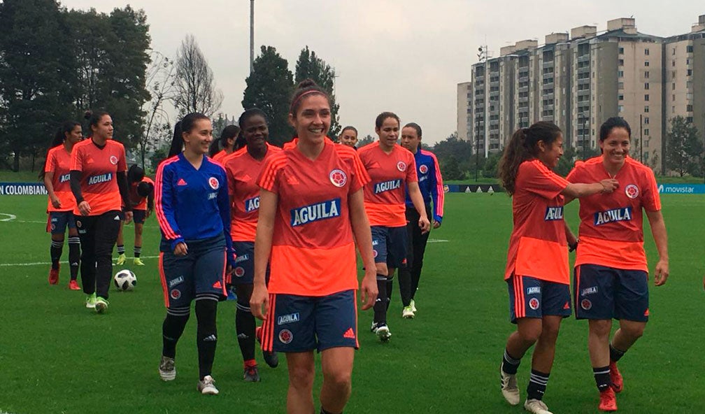 Selección Colombia Femenina se prepara con miras a los Juegos Panamericanos