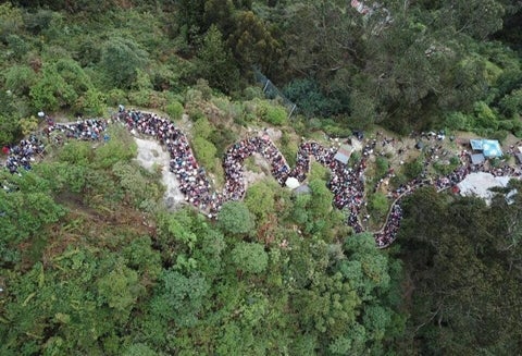 Sendero peatonal de Monserrate