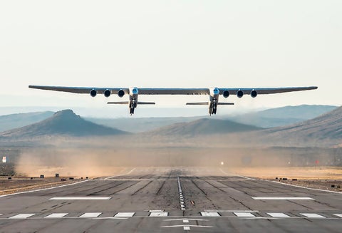 Stratolaunch, el avión más grande del mundo