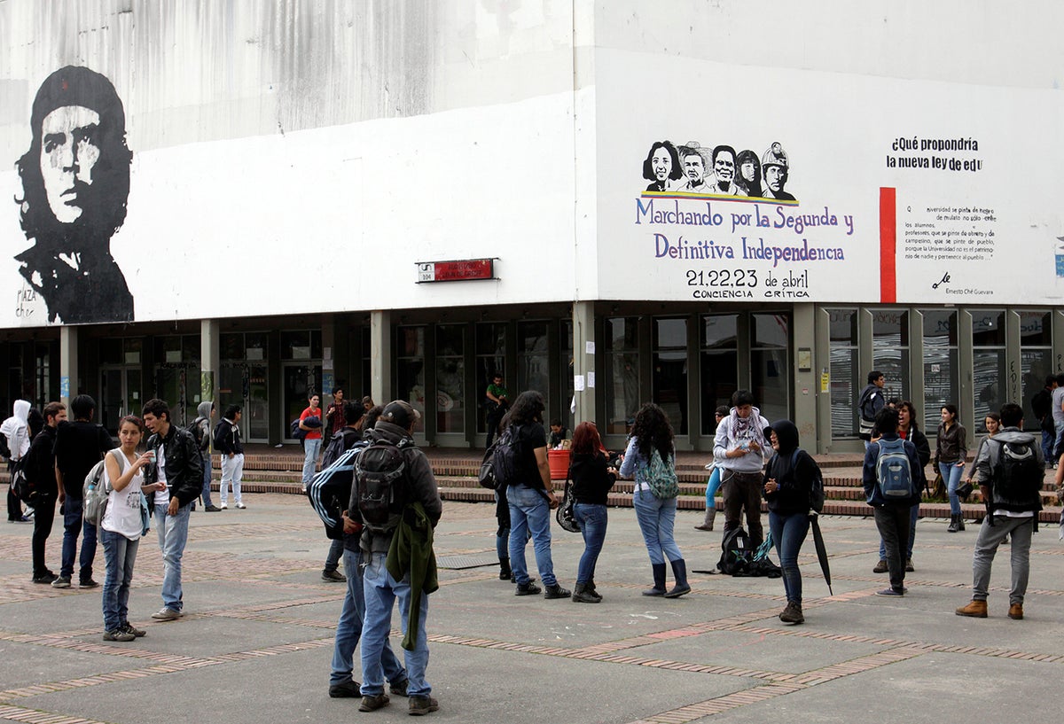 La Universidad Nacional, en Bogotá