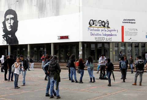La Universidad Nacional, en Bogotá