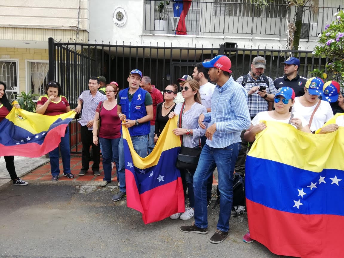 Venezolanos en Medellín saldrán a las calles del Centro de la capital antioqueña y se concentrarán en el Parque de las Luces.