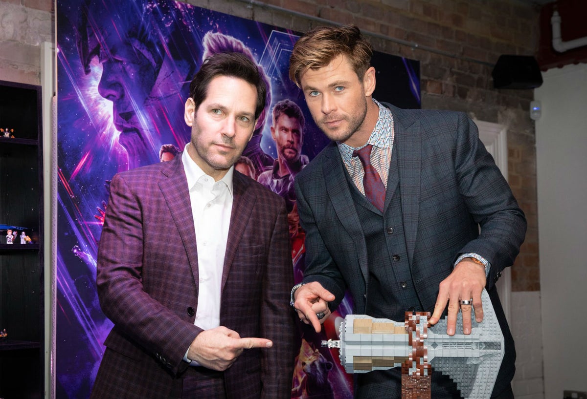 Ant-Man (Paul Rudd) y Thor (Chris Hemsworth)