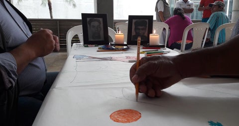 Víctimas del conflicto.