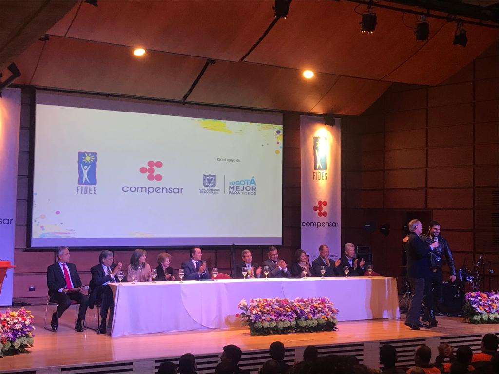 Lanzamiento de las Olimpiadas Fides, en Bogotá