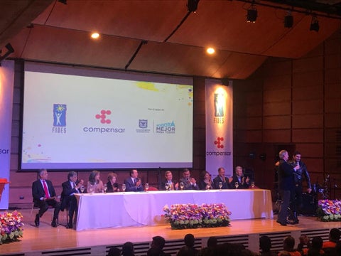 Lanzamiento de las Olimpiadas Fides, en Bogotá