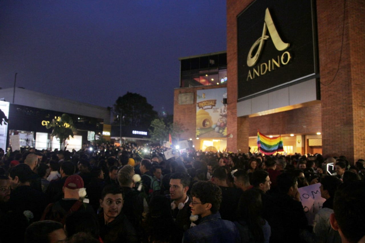 Besatón en Bogotá. 17 de abril 2019