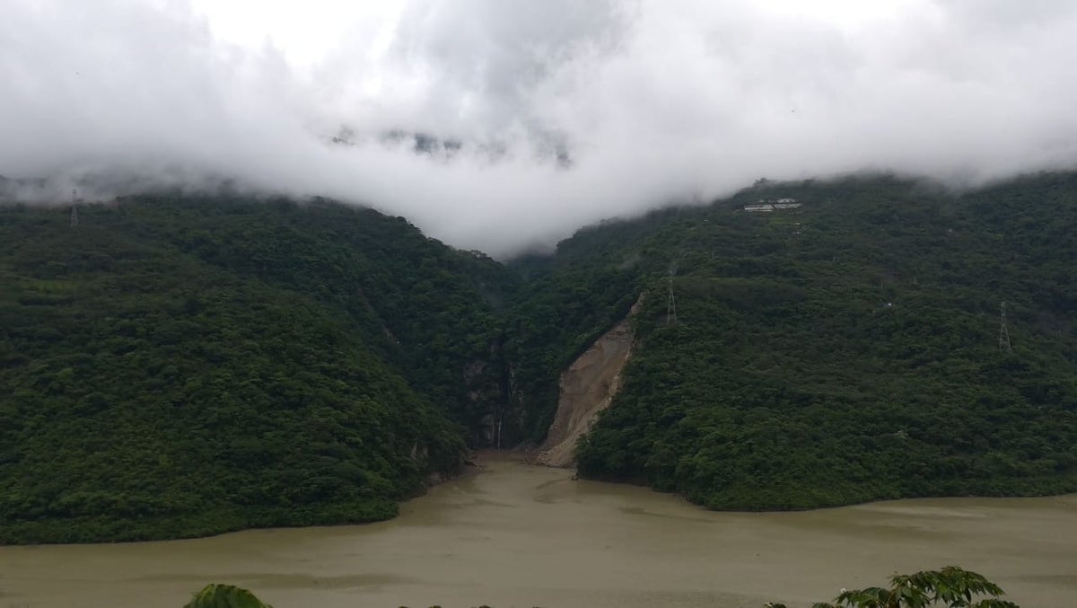 Nuevo deslizamiento Hidroituango