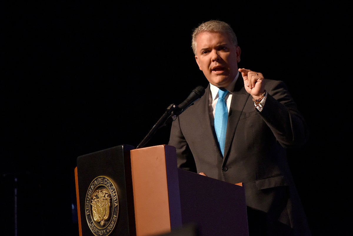 Presidente Iván Duque en Bogotá