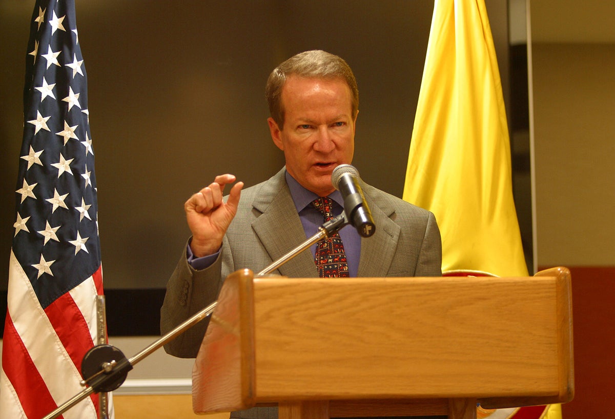William Brownfield, exembajador de Estados Unidos en Colombia