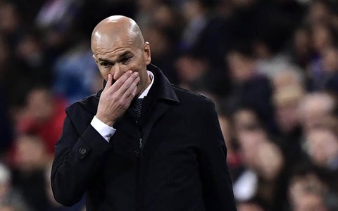 Zinedine Zidane, DT del Real Madrid