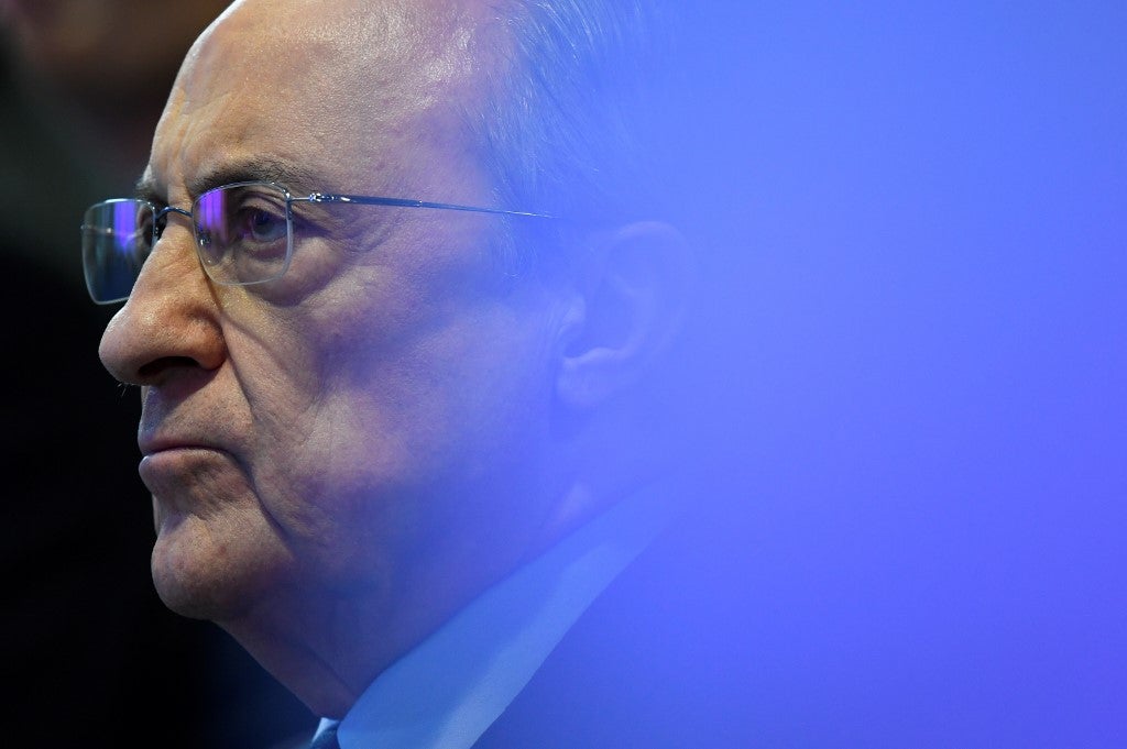 Florentino Pérez, presidente del Real Madrid