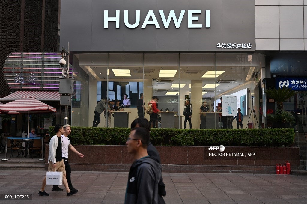 Tienda Huawei en China