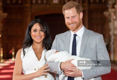 Meghan Markle y el príncipe Harry presentan a su primer hijo