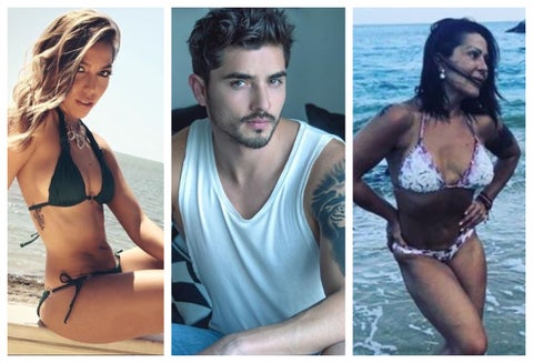 Frida Sofía, Cristian Estrada y Alejandra Guzmán