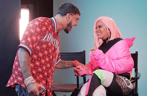 Anuel AA y Karol G se presentarían en Pereira