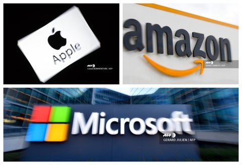 Apple, Amazon o Microsoft