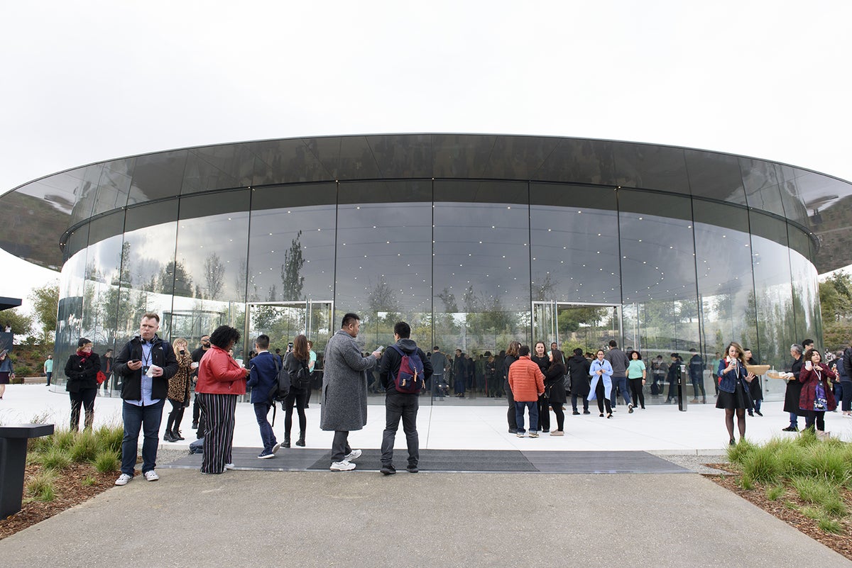 El Apple Park, en Cupertino (California)