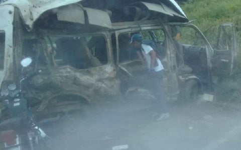 Atentado en El Catatumbo.