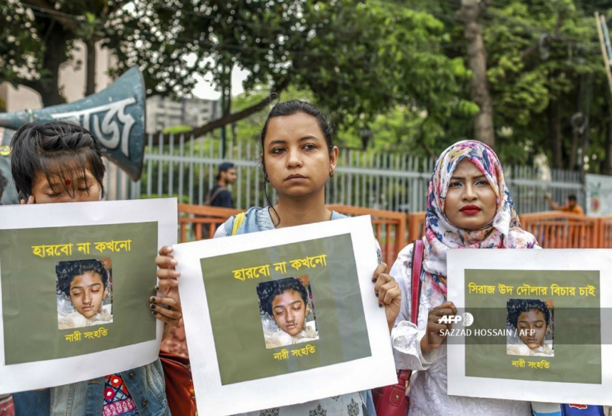 Nusrat Jahan Rafi fue quemada viva
