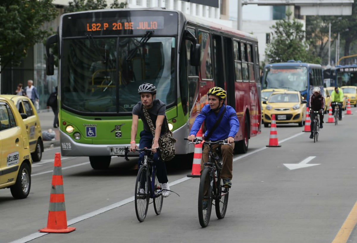 Bicicletas en Bogotá
