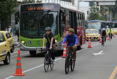Bicicletas en Bogotá
